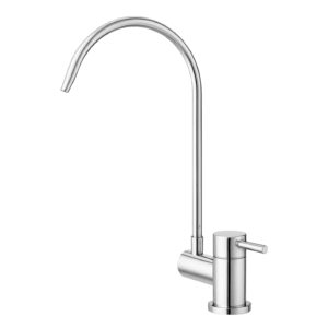Shurity Simple Rubinetto di Prelievo 2 Vie Abbattibile Sottofinestra per Depuratori d’acqua 1/4” Cromo