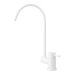 Shurity Simple Rubinetto di Prelievo 2 Vie Abbattibile Sottofinestra per Depuratori d’acqua 1/4” Bianco