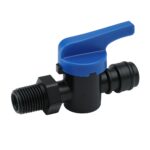 Valvola filettata maschio Ø tubo - filetto BSPT