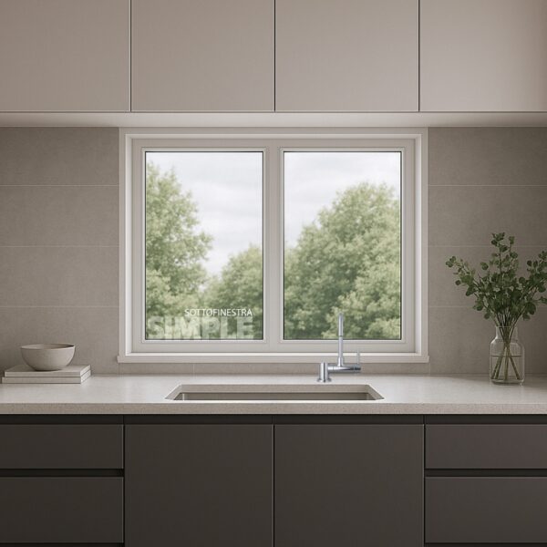 Shurity Simple Rubinetto di Prelievo 1 Via Abbattibile Sottofinestra per Depuratori d’acqua 1/4” Cromo - immagine 6