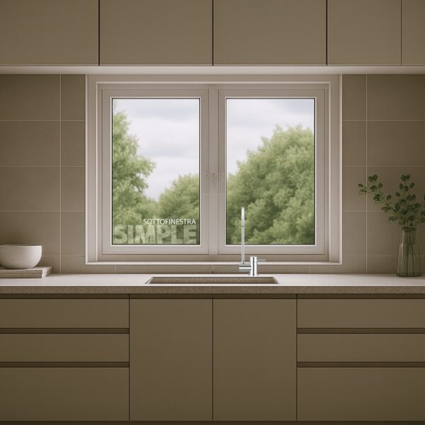 Shurity Simple Rubinetto di Prelievo 2 Vie Abbattibile Sottofinestra per Depuratori d’acqua 1/4” Bianco - immagine 6