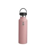 Shurity Water Go Sport Borraccia Termica Acciaio inox con rivestimento in ceramica 600ml. Rosa con doppio tappo - immagine 2