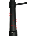 Shurity Milano Rubinetto da cucina a molla 5 vie 3/8” Nero Opaco – Prodotto con segni d’usura - immagine 2