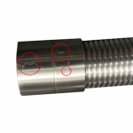 Shurity 560 Rubinetto da cucina con Doccetta in gomma 5 vie 3/8” Nickel Spazzolato – Prodotto con segni d’usura - immagine 2