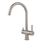 Shurity 512 Rubinetto da Cucina 5 Vie in Acciaio inox Nickel Spazzolato