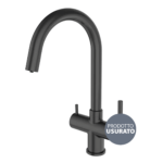 Shurity 410 Rubinetto da cucina 4 vie 3/8" Nero Opaco – Prodotto con segni d’usura