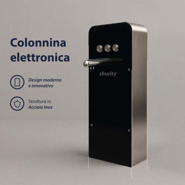 Shurity Flow Colonnina Elettronica con Pulsanti, 3 Vie - 1 Erogatore - immagine 4