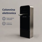 Shurity Flow Colonnina Elettronica con porzionatore Touch capacitivo, 3 Vie - 1 Erogatore - immagine 4
