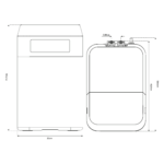 Shurity Cube Addolcitore Cabinato 10 lt. Resina, 1.600lt. Acqua - 1/2Persone - immagine 2