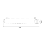 Sterilizzatore a Raggi UV per acqua 110W (5451 lt./h.) 1” IN e OUT - immagine 2