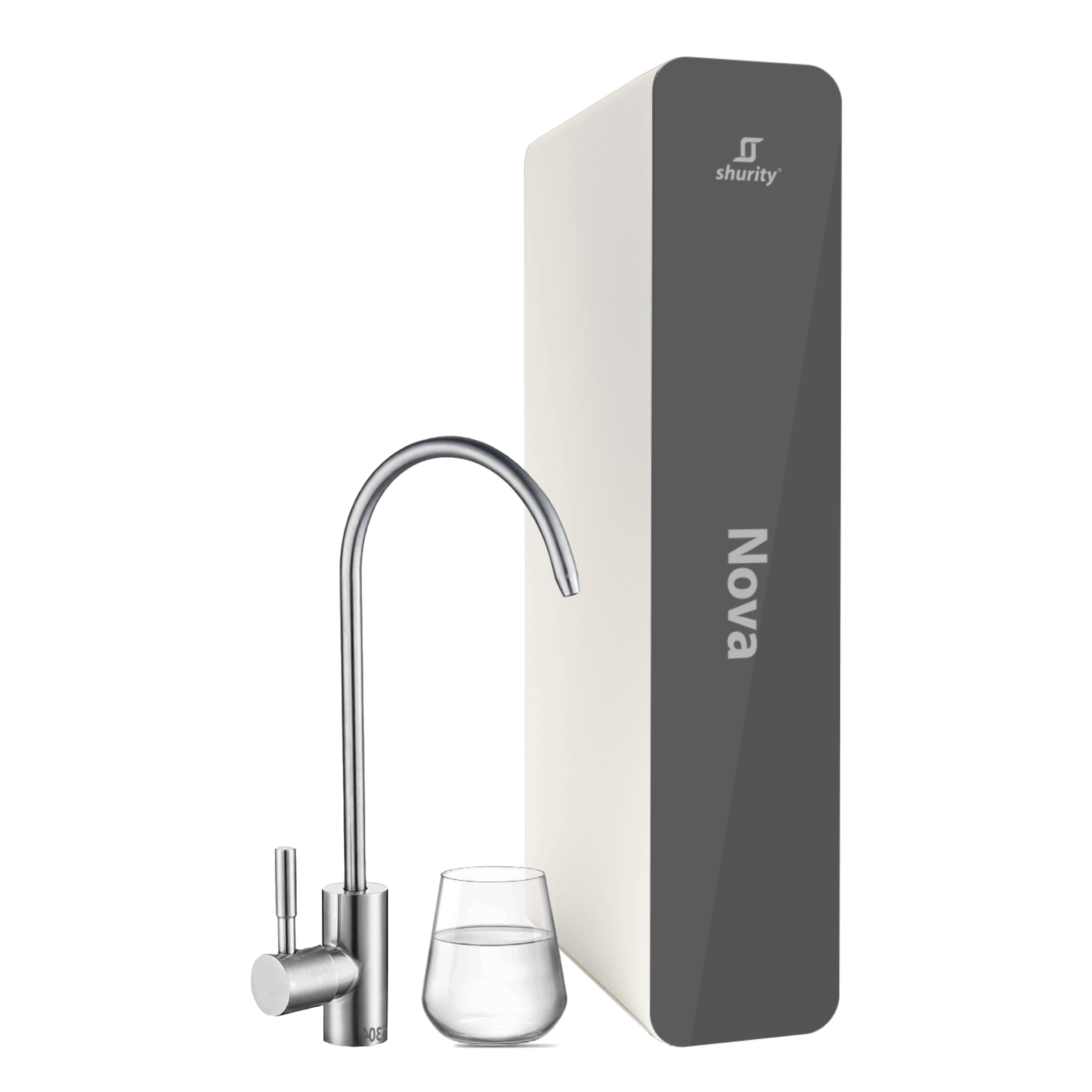 Shurity Nova Basic Depuratore acqua con Ultrafiltrazione Sottolavello - 1 via, Liscia