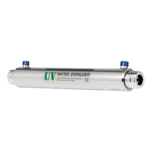 Sterilizzatore a Raggi UV per acqua 25W (1363 lt./h.) 1/2” IN e OUT