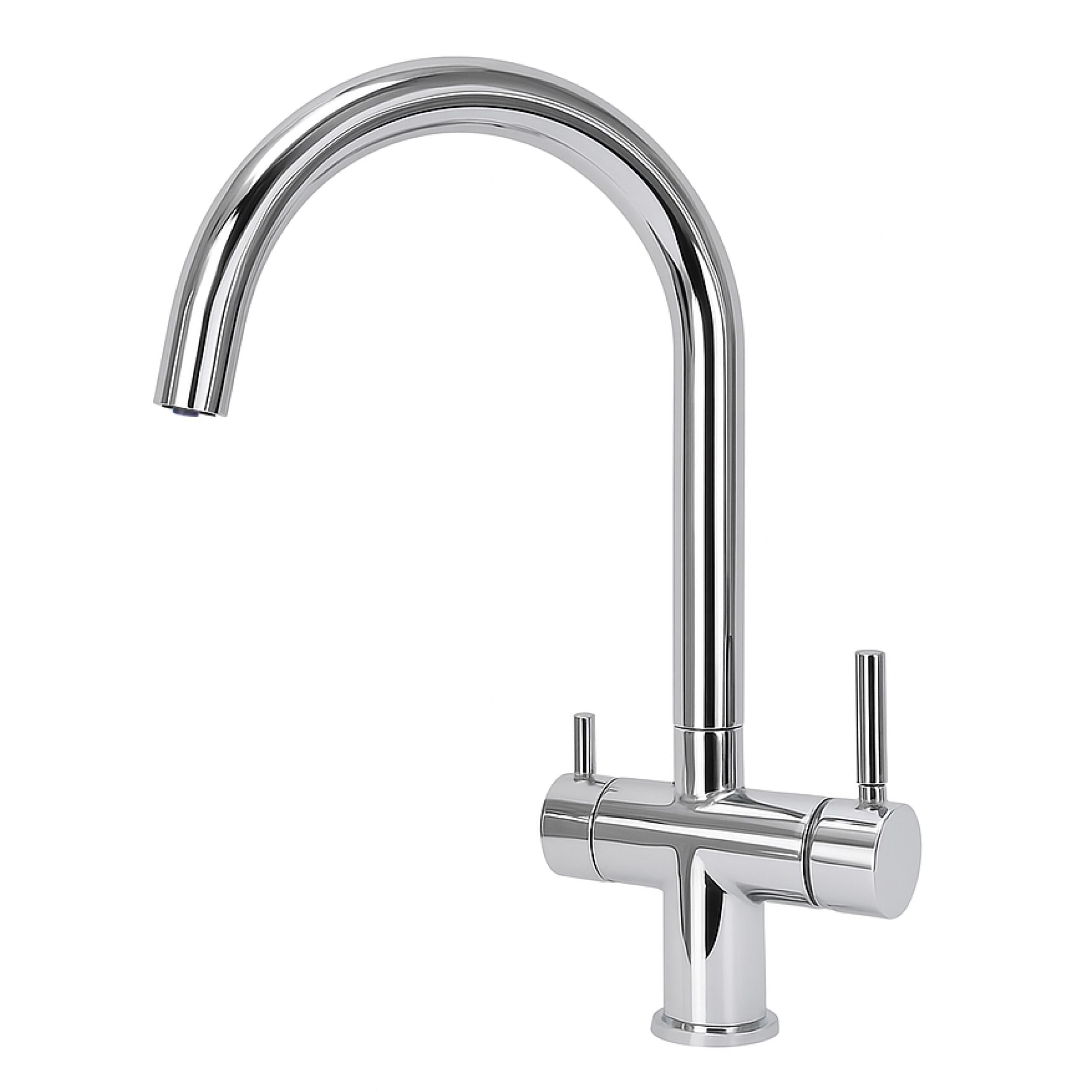 Shurity 354 Rubinetto da cucina 3 vie Acciaio Inox 3/8” Cromo