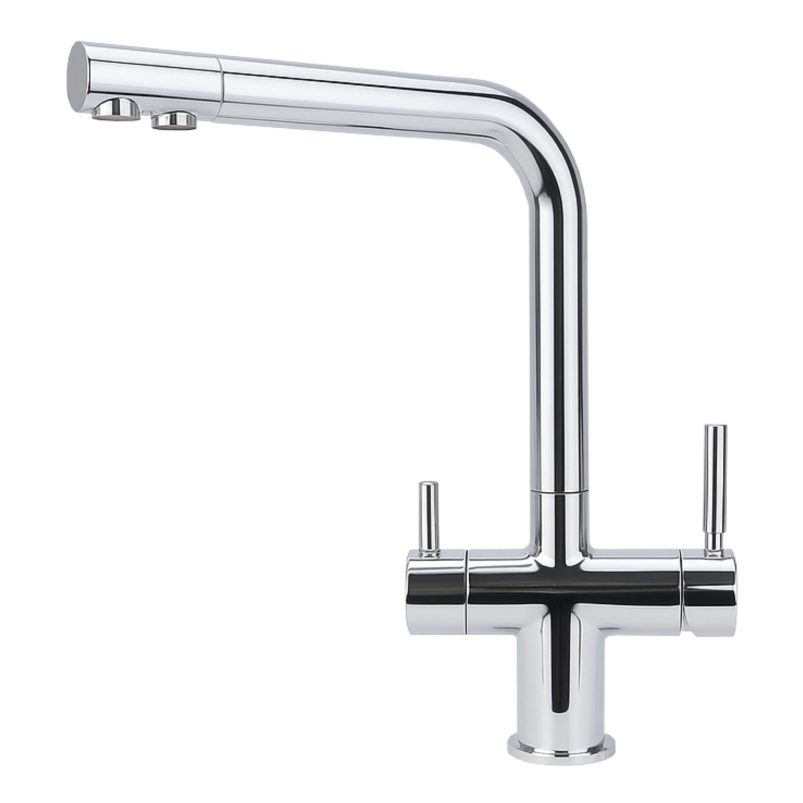 Shurity 385 Rubinetto da cucina 3 vie Acciaio Inox 3/8” Cromo