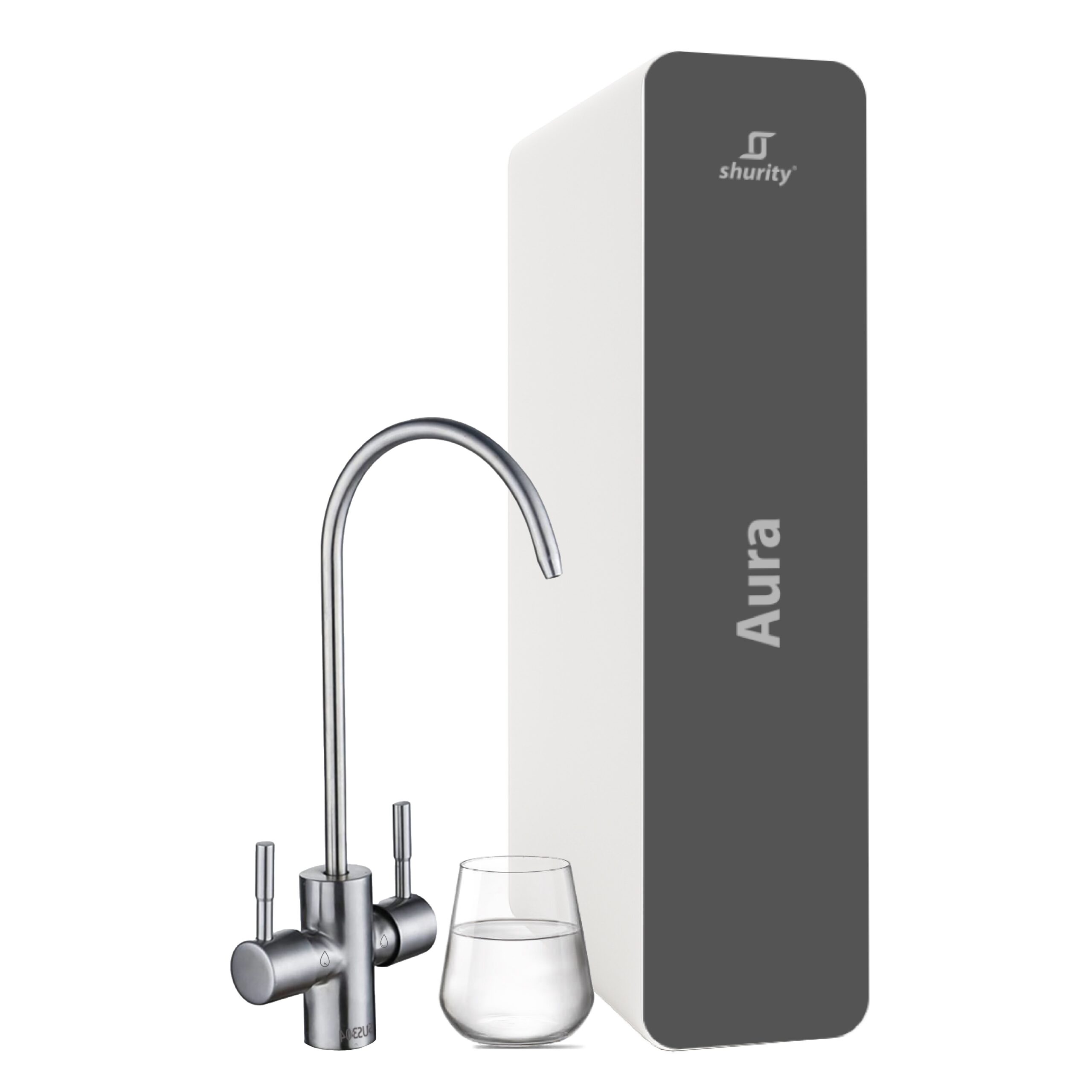 Shurity Aura Depuratore acqua Osmosi inversa diretta - 2 Vie, Liscia/Gassata