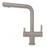 Shurity 424 Rubinetto da cucina 4 vie Acciaio Inox Nickel Spazzolato