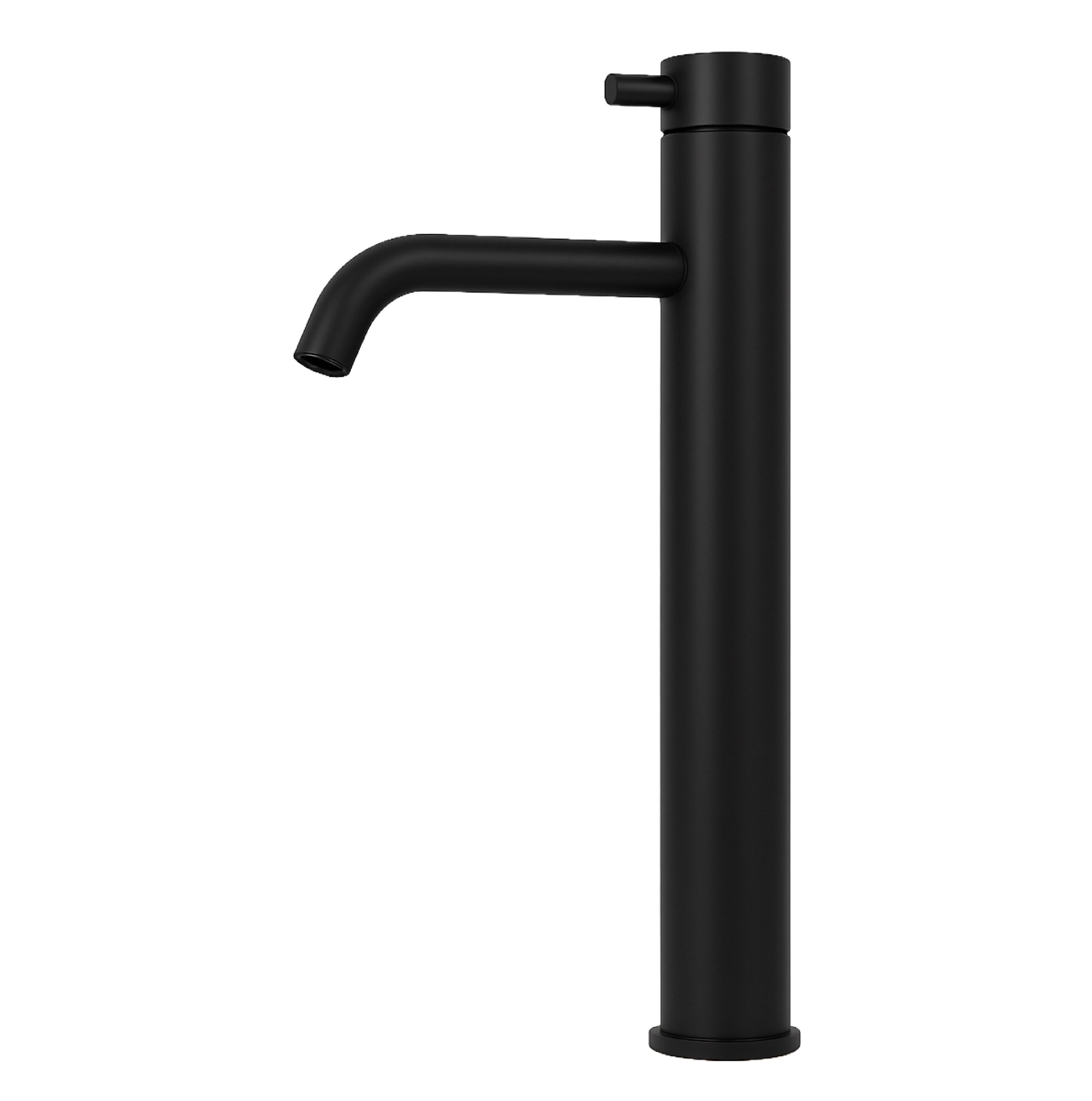 Shurity Siena Colonnina per Erogatore Acqua 3 vie 6mm - Nero Opaco