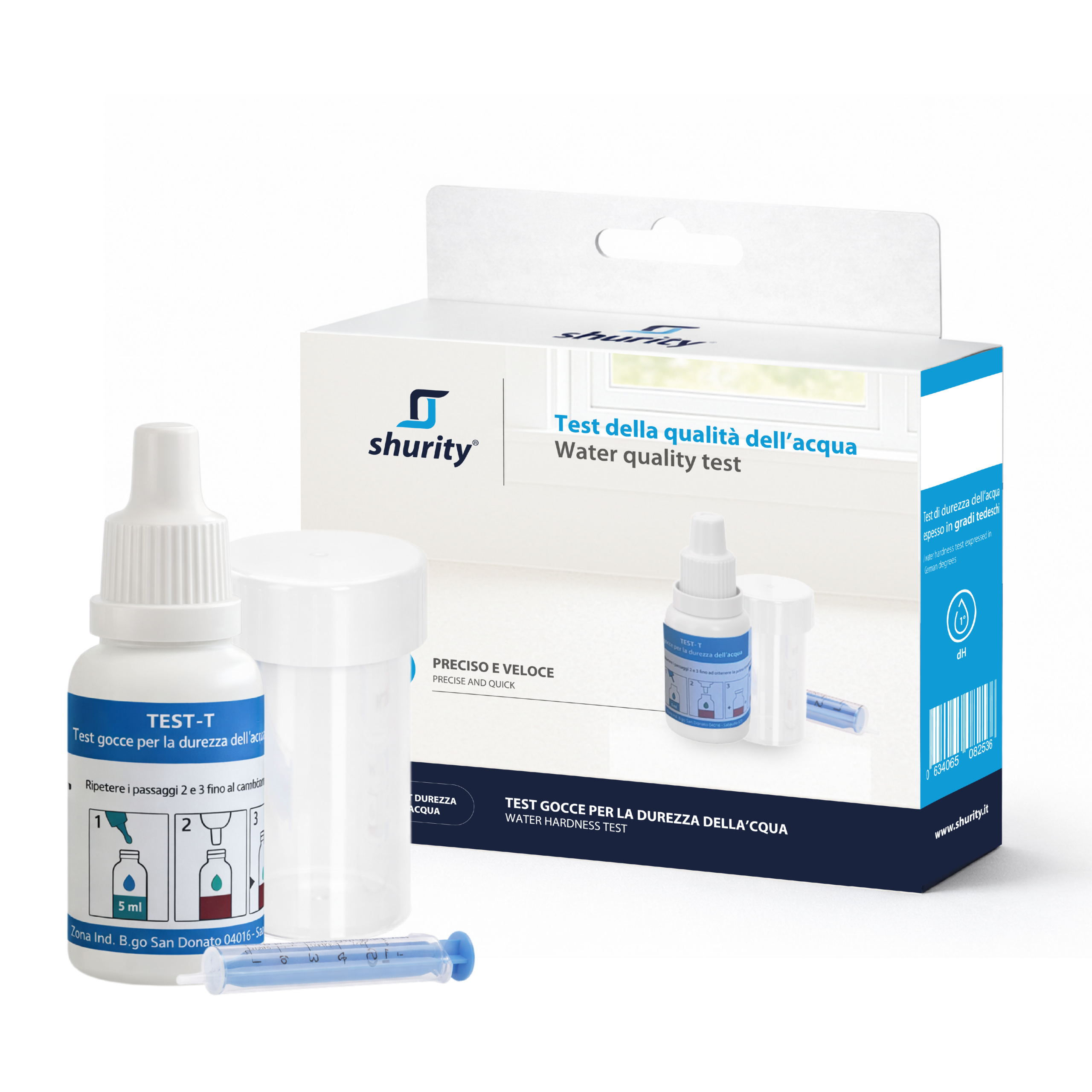 Shurity Test Analisi Durezza Acqua