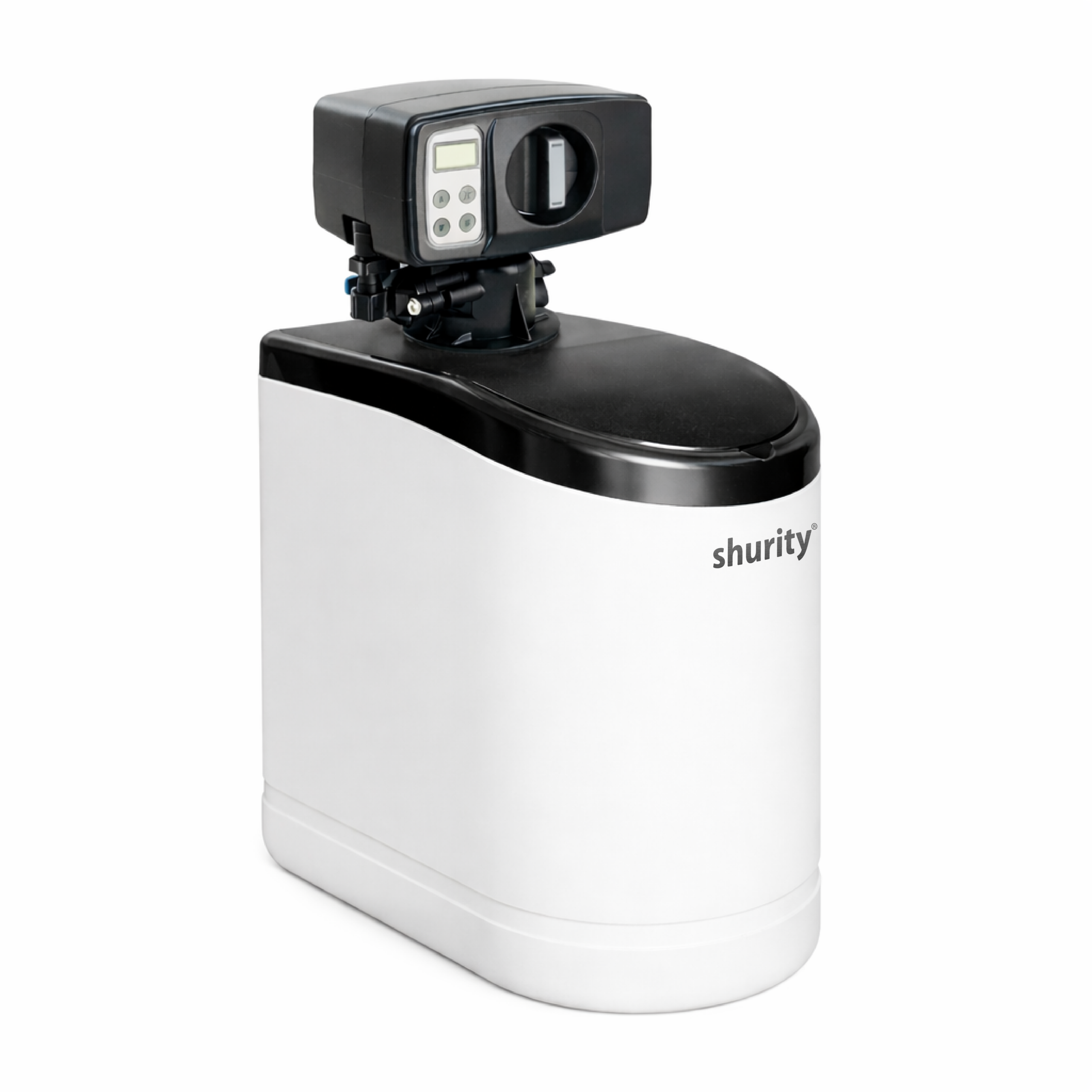 Shurity Mini Addolcitore acqua Cabinato Slim 4,5 lt. Resina, 300lt Acqua - Per Macchinari