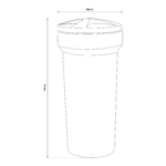 Shurity Bliss Eco Addolcitore acqua doppio corpo con valvola EZ2 elettronico 75lt. Resina, 10.000lt. Acqua - 16/18 Persone - immagine 2