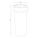 Shurity Bliss EcoAddolcitore acqua doppio corpo con valvola EZ2 elettronico 50lt. Resina 7.100lt. Acqua - 12/14 Persone - immagine 2