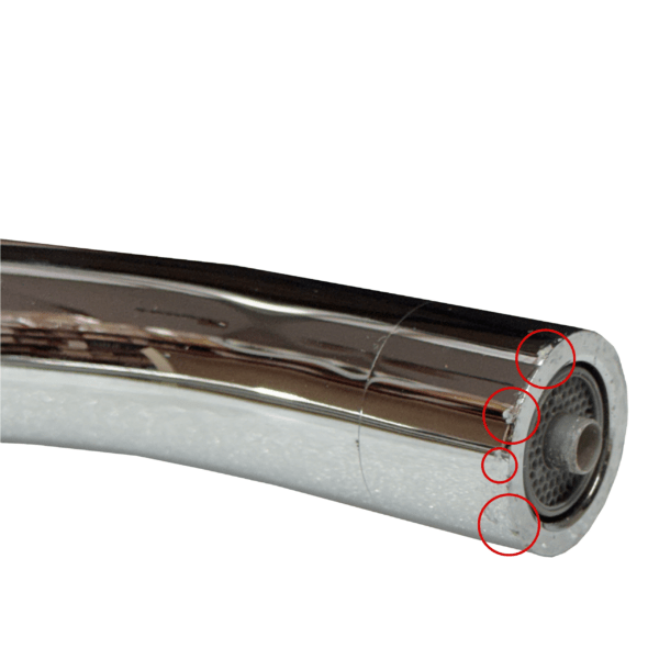 Shurity 410 Rubinetto da cucina 4 vie 3/8" Cromo – Prodotto con segni d’usura - immagine 2