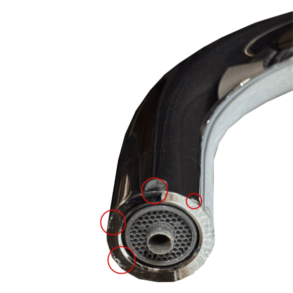 Shurity 410 Rubinetto da cucina 4 vie 3/8" Cromo – Prodotto con segni d’usura - immagine 3