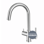 Shurity 410 Rubinetto da cucina 4 vie 3/8" Cromo – Prodotto con segni d’usura