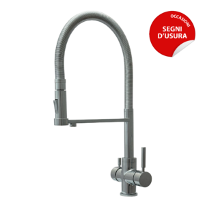 Shurity 460 Rubinetto da cucina con Doccetta 4 vie Cromo – Prodotto con segni d’usura