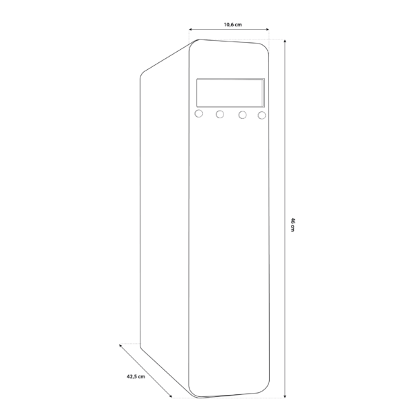 Shurity Aura Smart Depuratore acqua Osmosi inversa diretta - 1 Via, Liscia - immagine 2