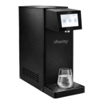 Shurity Kansas Electronic Refrigeratore acqua con Filtrazione Sopralavello 15Lt/h. Nero con display touch 4,3” - 3 Vie Liscia ambiente, fredda e gassata