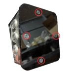 Shurity Kora Colonnina meccanica 3 vie con pulsanti Inox/Nera - Prodotto con segni d’usura - immagine 5