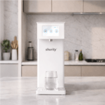 Shurity Kansas Electronic Refrigeratore acqua con Filtrazione Sopralavello 15Lt/h. Bianco con display touch 4,3” - 3 Vie Liscia ambiente, fredda e gassata - immagine 3