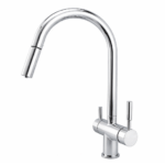 Shurity 352 Rubinetto da cucina con Doccetta estraibile 3 vie Cromo