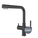 Shurity 520 Rubinetto da cucina 5 vie Nero Opaco - Prodotto con segni d’usura