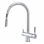 Shurity 352 Rubinetto da cucina con Doccetta estraibile 3 vie Cromo - immagine 3