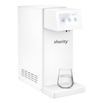 Shurity Kansas Electronic Refrigeratore acqua con Filtrazione Sopralavello 15Lt/h. Bianco con display touch 4,3” - 3 Vie Liscia ambiente, fredda e gassata