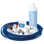 Shurity Luvia Dispenser Acqua Refrigerata a Colonna con Filtrazione - 3 vie acqua fredda, calda e ambiente - immagine 4