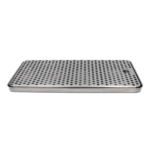 Raccogligocce per colonnine erogatori Bar/Ristoranti INOX - 405 x 210 x 20 mm.