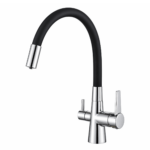 Shurity Flexi Rubinetto da cucina 3 vie Cromo