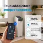 Shurity Shied Smart Bluetooth Addolcitore acqua Cabinato 30 lt. Resina,  4.500lt. Acqua - 4/6 Persone - immagine 3
