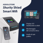 Shurity Shied Smart Wifi Addolcitore acqua Cabinato 30 lt. Resina,  4.500lt. Acqua - 4/6 Persone - immagine 4