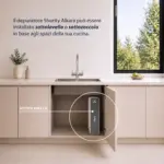 Shurity Alkara Depuratore acqua Osmosi inversa diretta - 2 Vie Acqua Liscia con filtro Alcalino - immagine 9