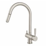 Shurity 411 Rubinetto da cucina con Doccetta estraibile 4 vie Nickel Spazzolato