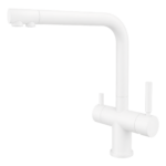 Shurity 424 Rubinetto da cucina 4 vie Acciaio Inox Bianco