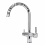 Shurity 412 Rubinetto da Cucina 4 Vie in Acciaio inox Cromo