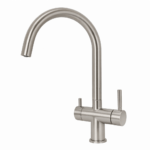 Shurity 412 Rubinetto da Cucina 4 Vie in Acciaio inox Nickel Spazzolato