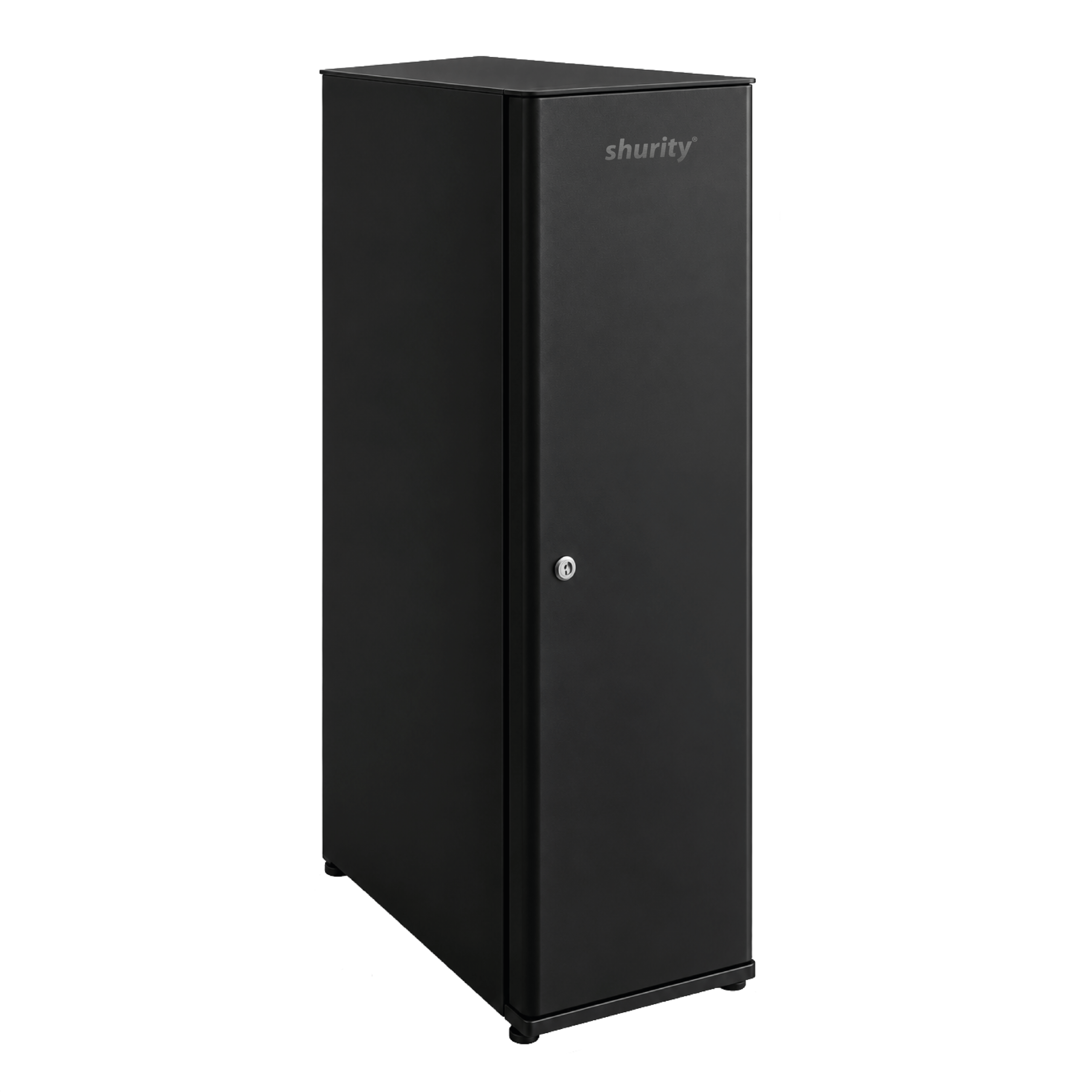 332299 Shurity Mobiletto per Frigogasatori Soprabanco 60x30x110cm Nero Opaco - immagine 1