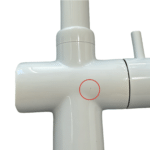 Shurity 380 Rubinetto da cucina 3 vie Bianco – Prodotto con segni d’usura - immagine 2