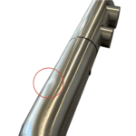 Shurity 382 Rubinetto da cucina con Doccetta estraibile 3 vie Nickel Spazzolato – Prodotto con segni d’usura - immagine 3